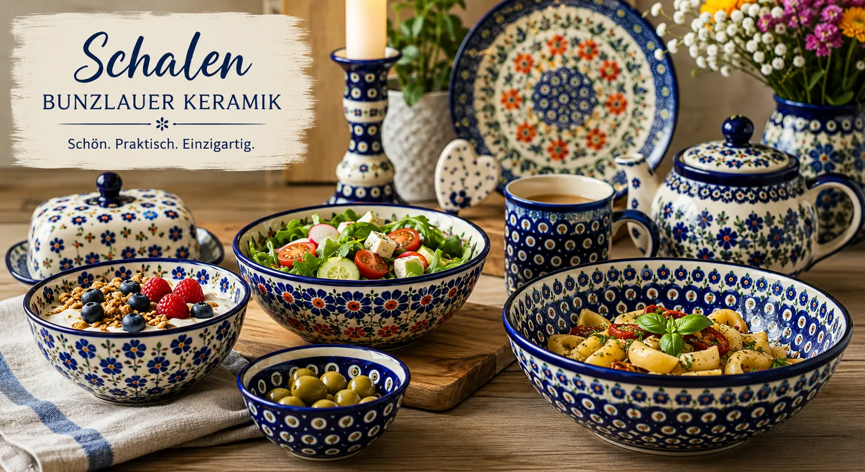 Schalen Bunzlauer Keramik