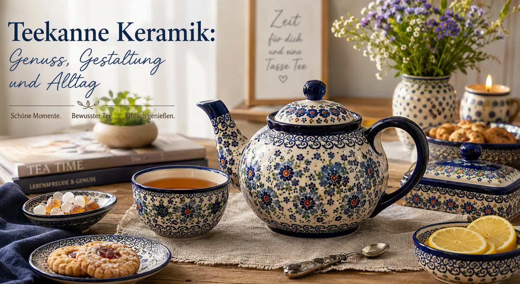 Teekanne Keramik